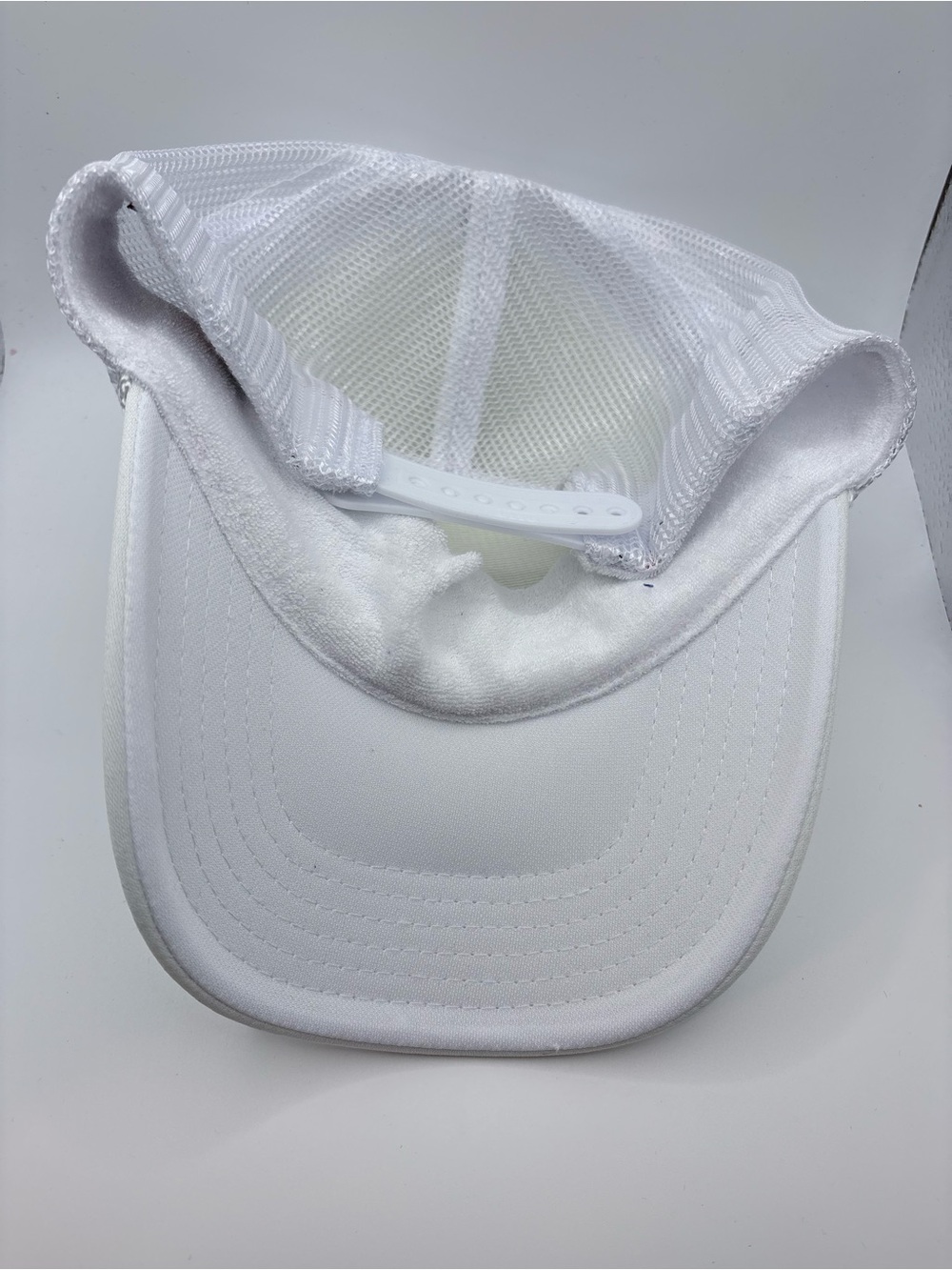Vintage 80s Beach Trucker Hat Nat A Beach Funny Snapback White - Picture 4 of 5